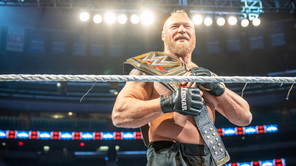 Brock Lesnar as WWE Champion