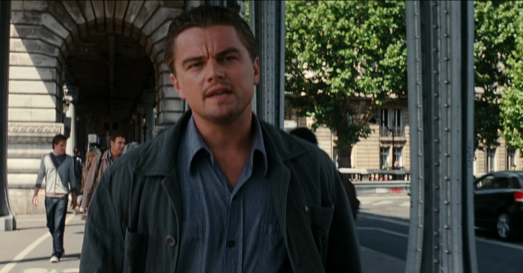 Inception Leonardo Dicaprio Walk