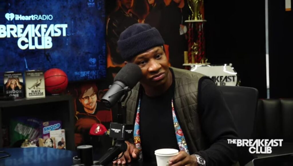 Jonathan Majors on The Breakfast Club | Credits: Breakfast Club Power 105.1 FM