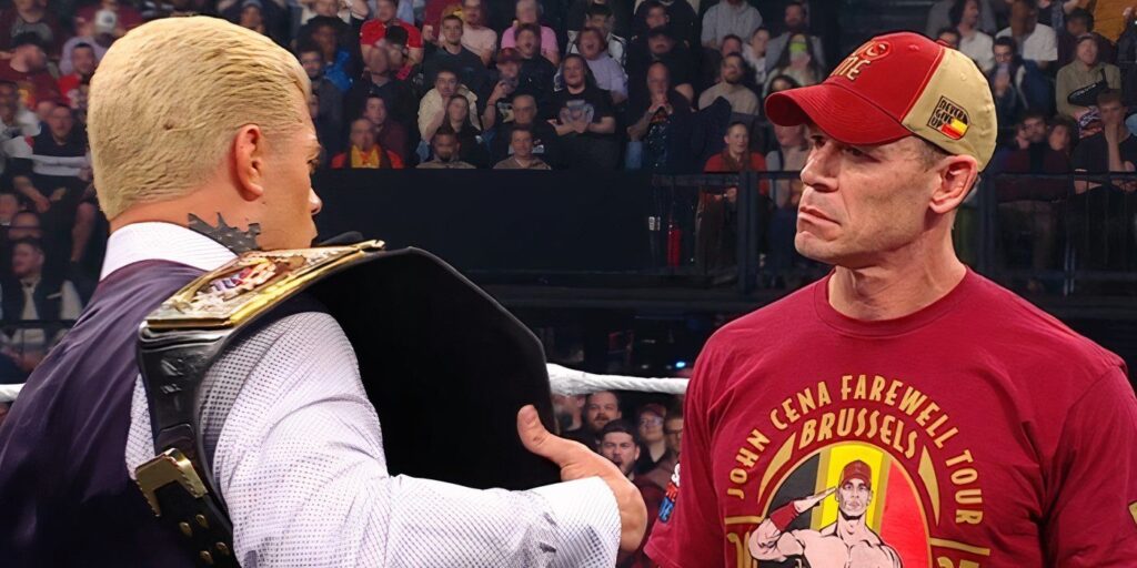 John Cena and Cody Rhodes 