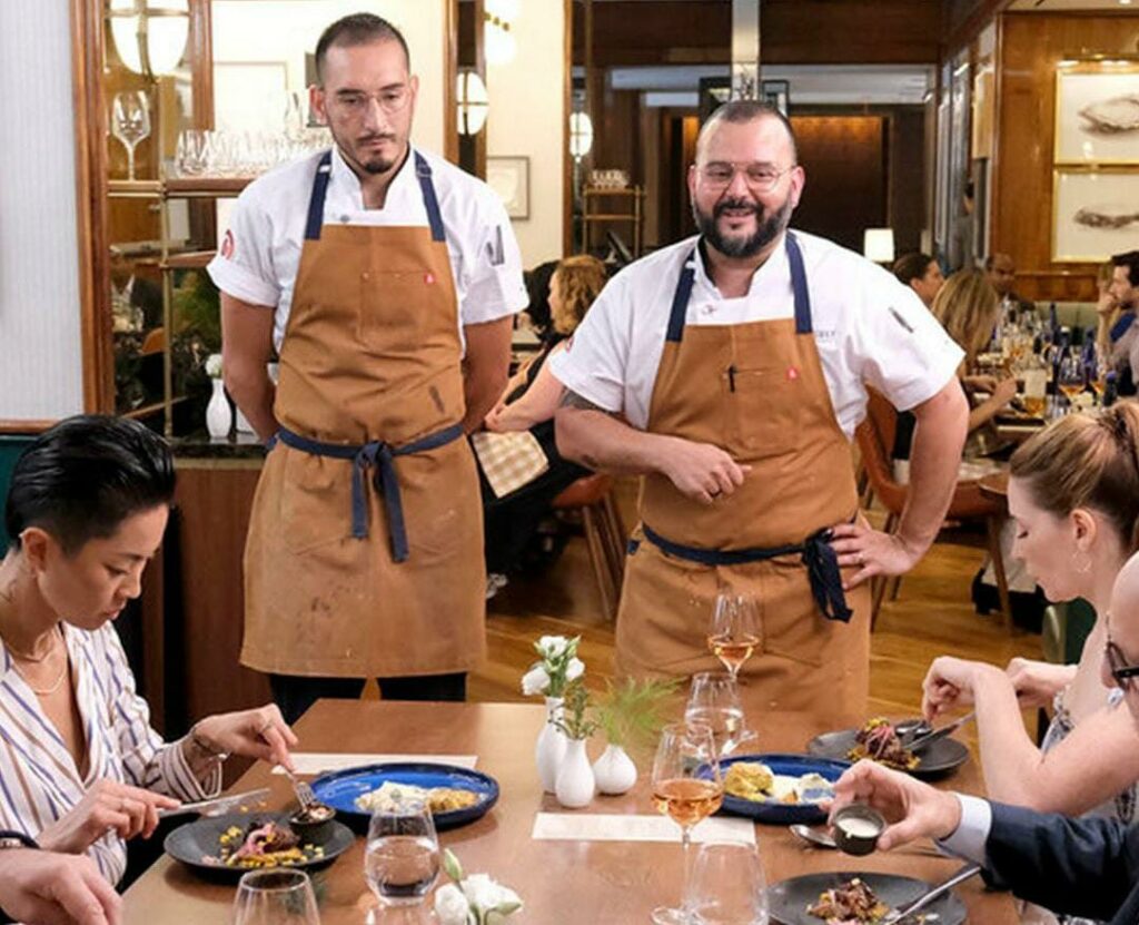 A still from Top Chef 