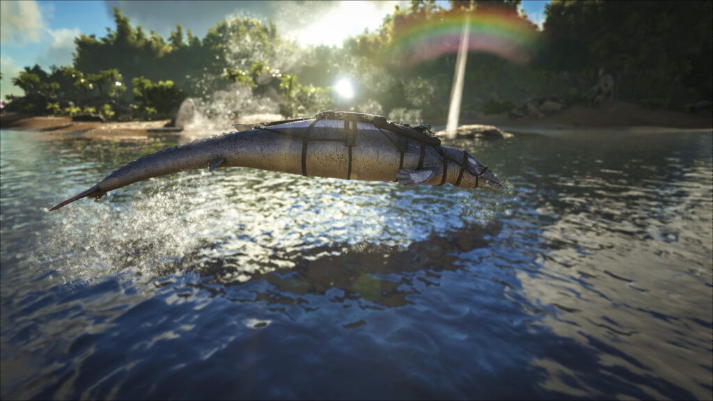 The image shows a fish from ARK: Survival Evolved