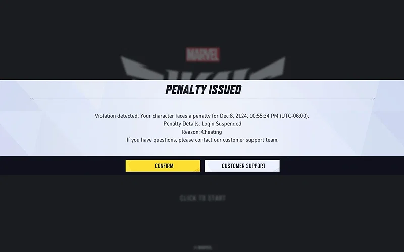 Marvel Rivals Banned System.log How To Report a Cheater in Marvel Rivals