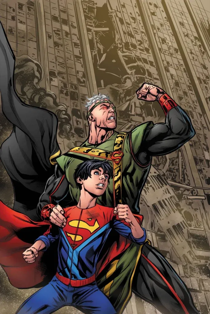 10 DCU Roles That Would Be Perfect for Henry Cavill 96 Jor-El and young Superman fighting enemies alongside each other