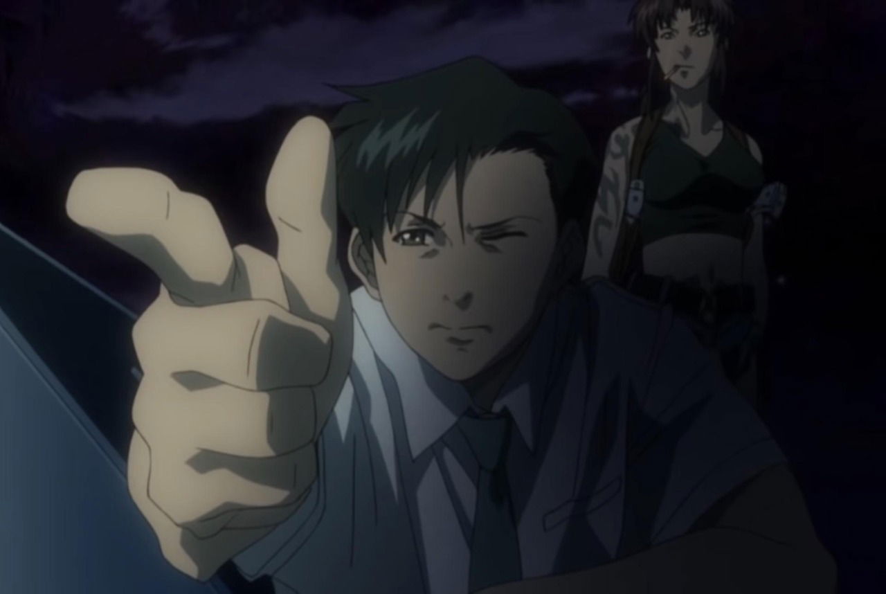 Black Lagoon No Longer on Crunchyroll: Where to Stream the Anime in 2026? Full Guide 17 Rock and Revy from Black Lagoon anime.