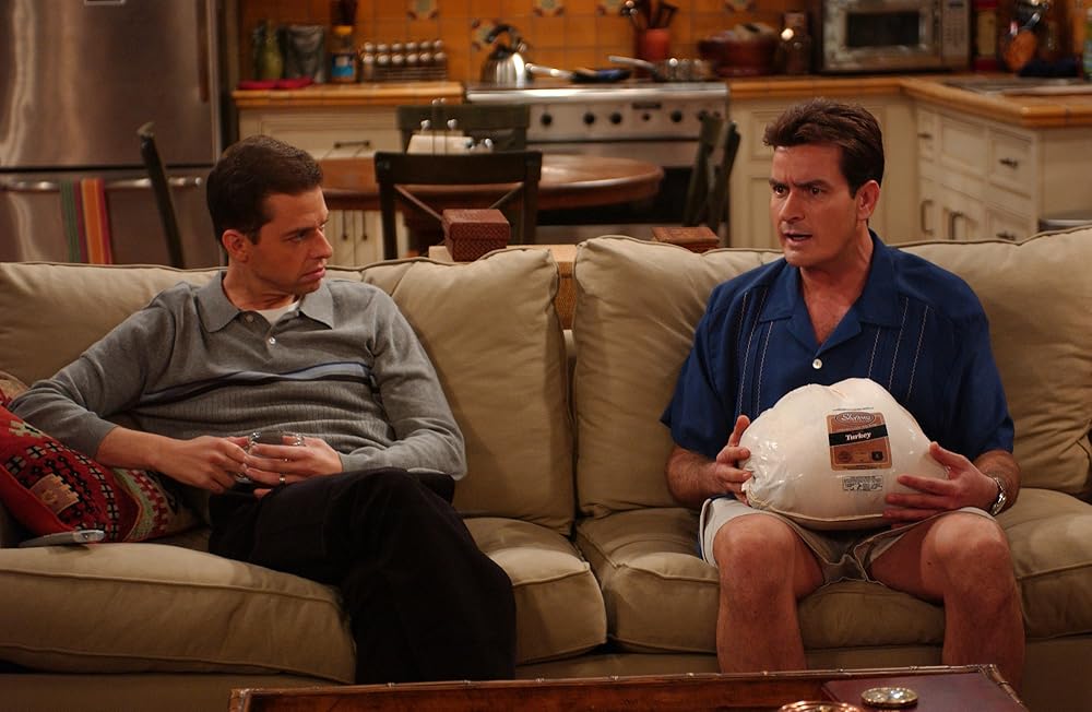 Alan and Charlie in Two and a Half Men.
