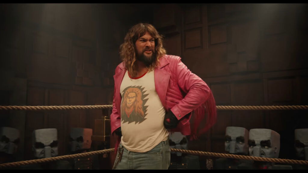 Jason Momoa in A Minecraft Movie
