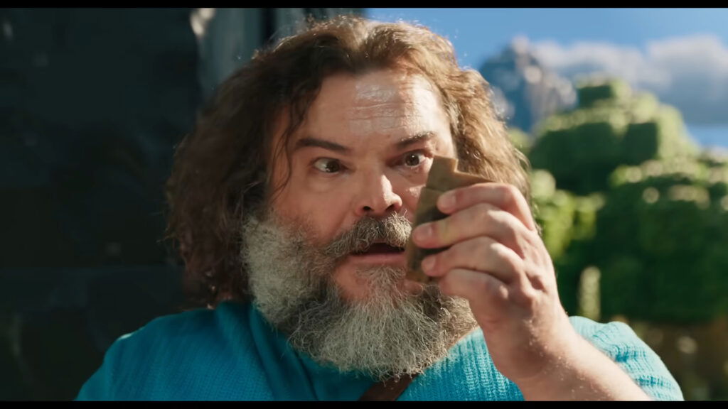 Jack Black in A Minecraft Movie