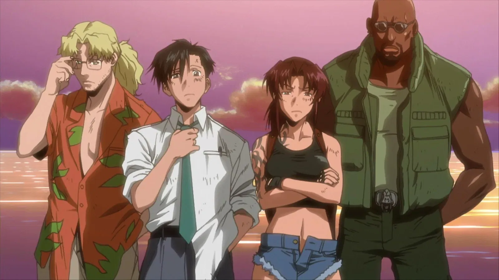Black Lagoon No Longer on Crunchyroll: Where to Stream the Anime in 2026? Full Guide 19 The main characters in Black Lagoon anime.