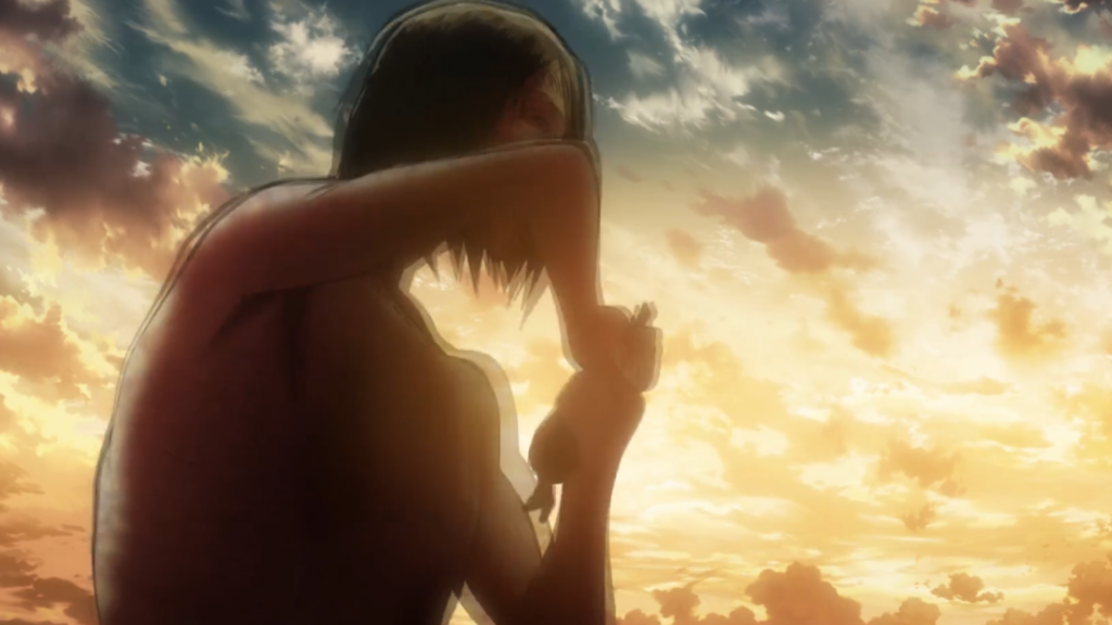 Dina’s Titan form is holding Carla in it’s hands