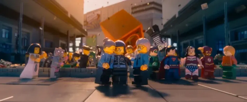 a still from the lego movie from netflix