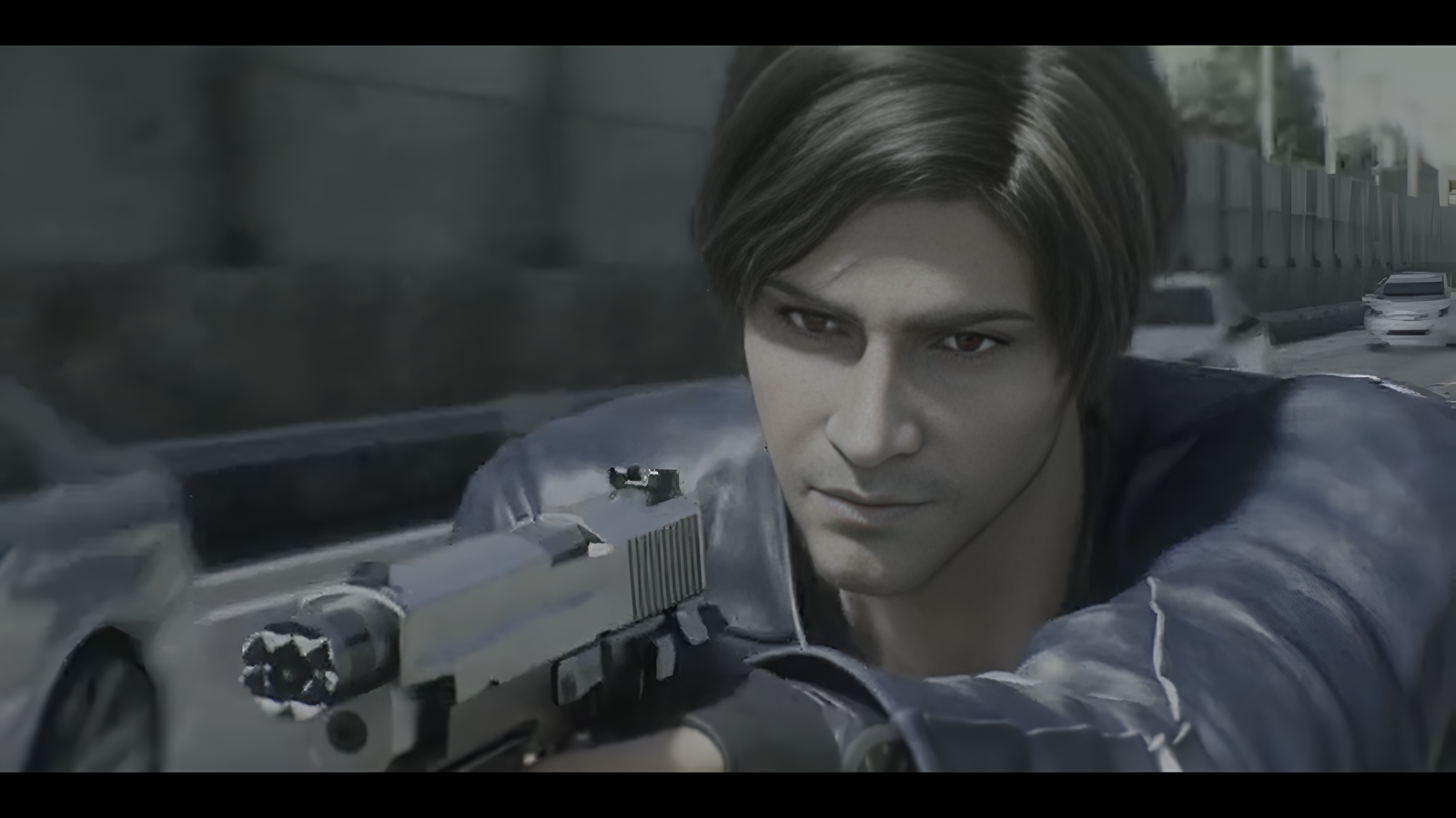 Be Sure Not to Miss the Resident Evil Reference in Netflix's 'Devil May Cry' 21 Leon Kennedy from Resident Evil riding a motorcyle