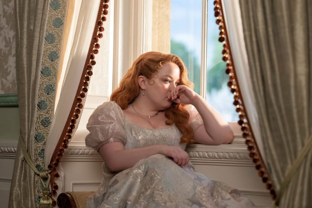 Nicola Coughlan as Penelope Bridgerton in Bridgerton
