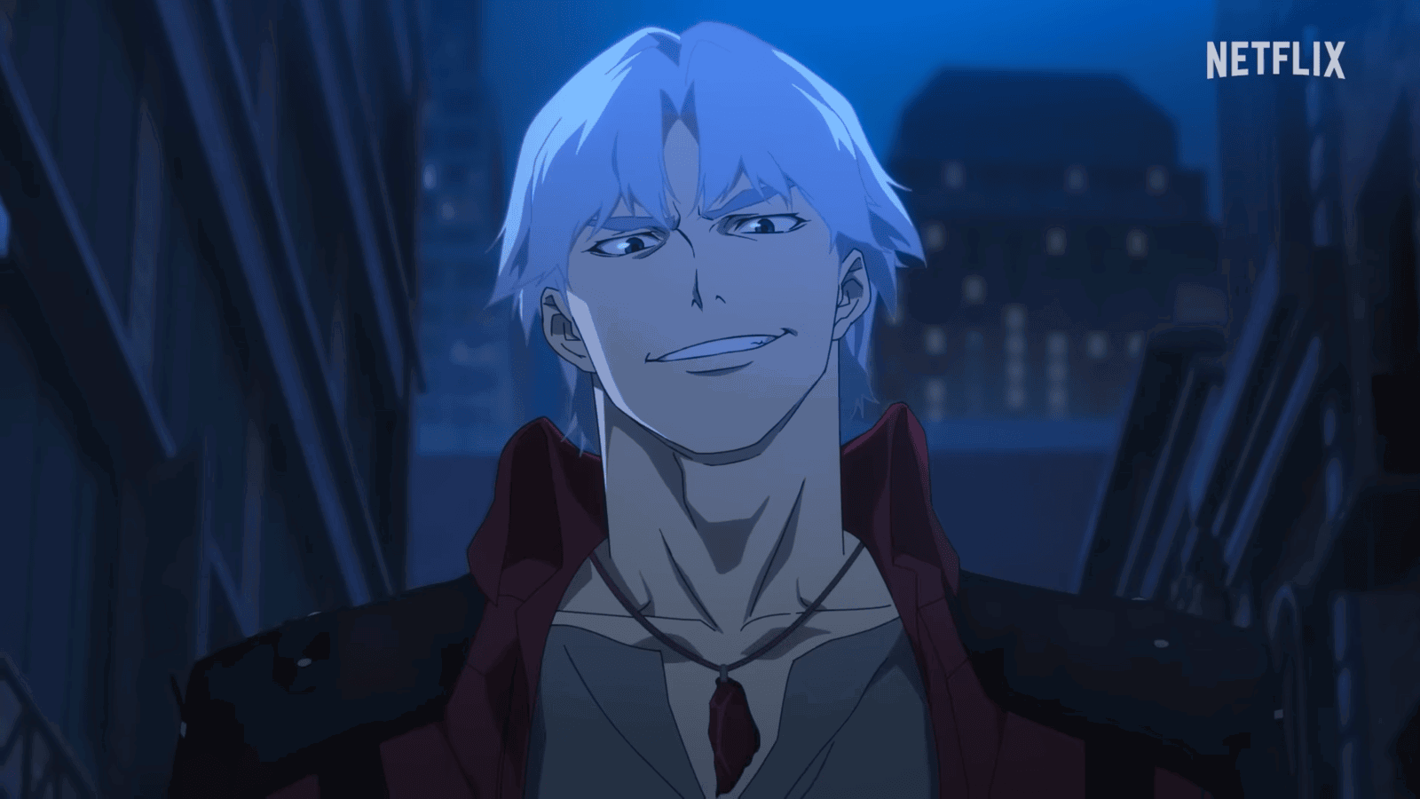Dante after he rescues a Lady from low-level demons