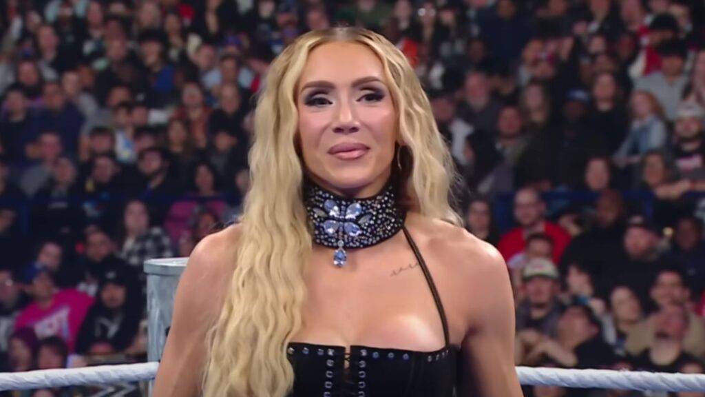 Charlotte Flair in the WWE ring