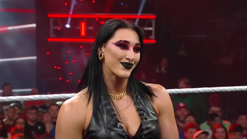 Rhea Ripley in the WWE ring