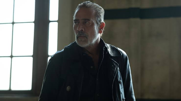 Jeffrey Dean Morgan looking ruged as Negan in The Walking Dead: Dead City