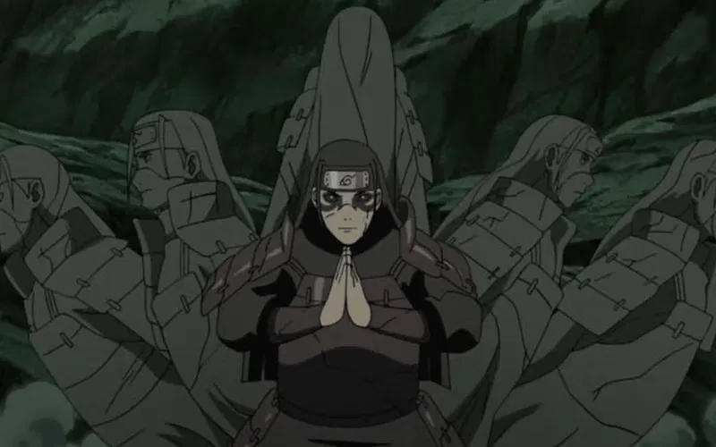 Hashirama Senju sử dụng phân thân gỗ để giúp Liên minh Shinobi trong Naruto: Shippuden.