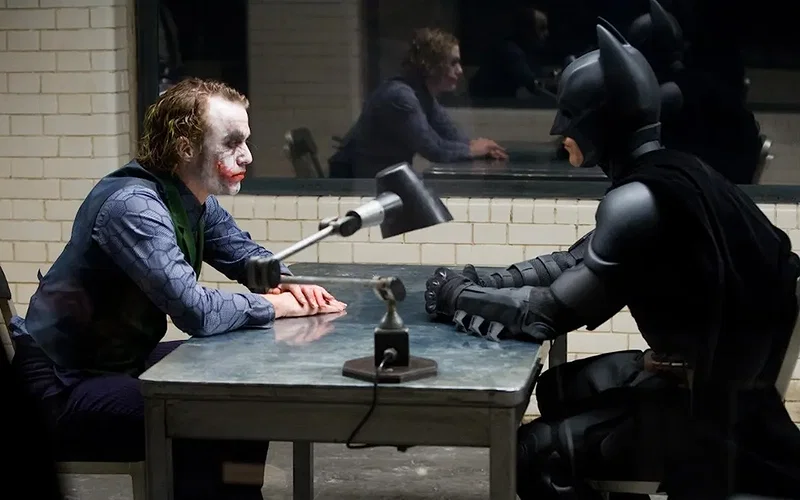 A still from Christopher Nolan's The Dark Knight