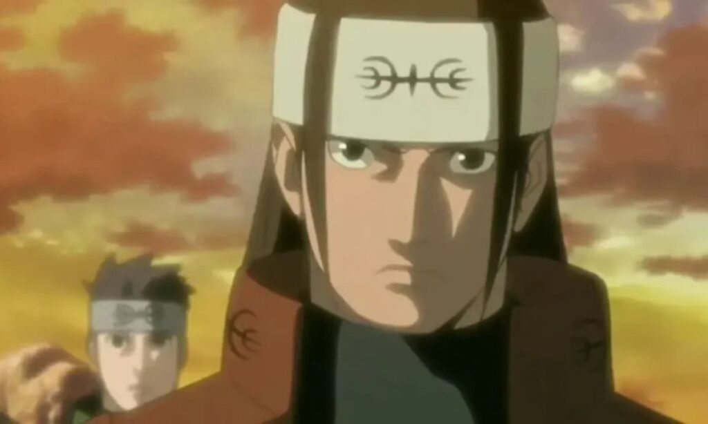 Hashirama Senju, the First Hokage and founder of Konohagakure.