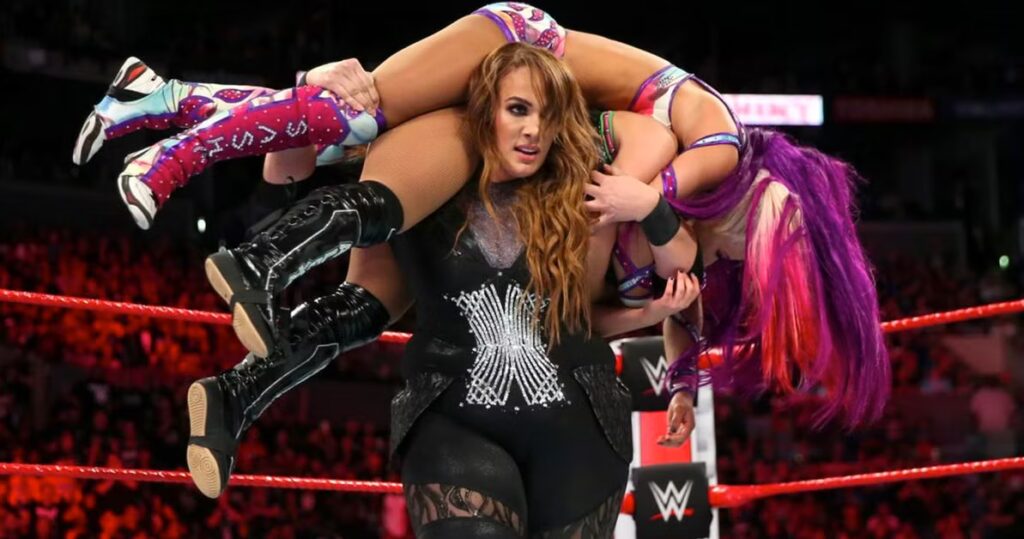 Nia Jax showcasing her incredible power