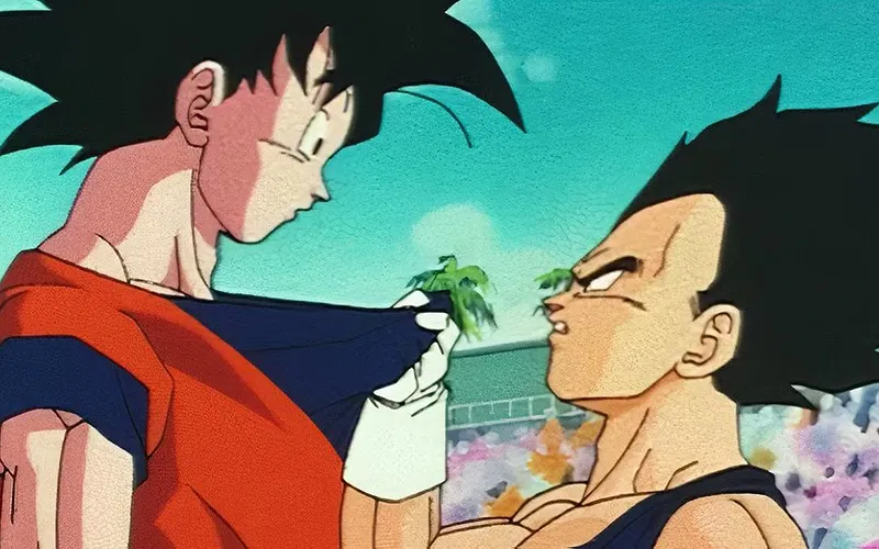 vegeta thách đấu goku trong dragon ball