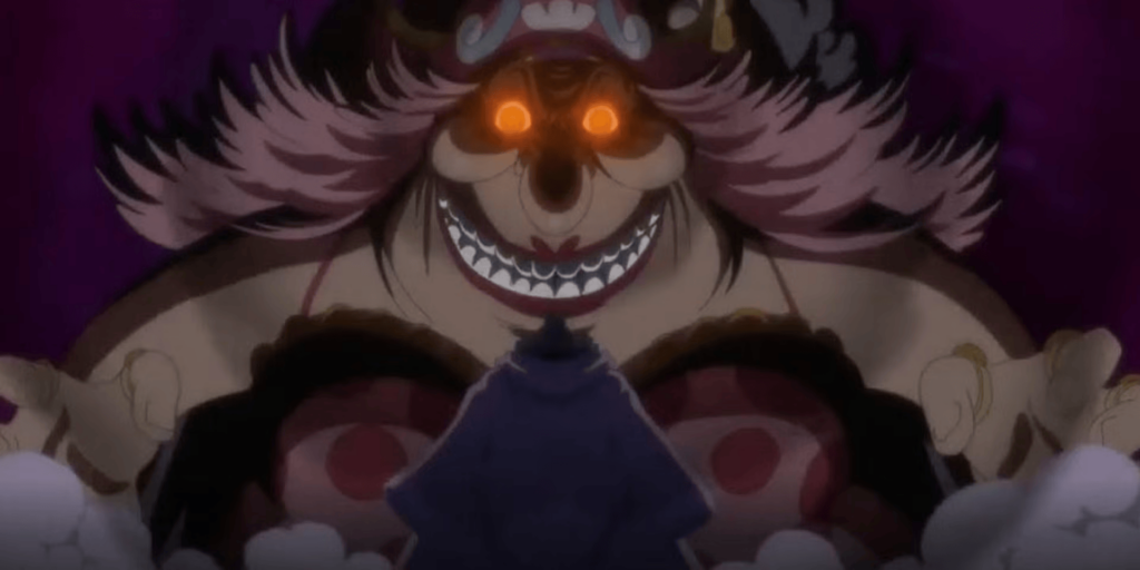 One Piece: Monkey D Garp vs Big Mom Will End With an Upsetting Result If the Fight Takes Place at Whole Cake Island 4 Jinbe faces Big Mom without any fear trying to steal his soul in One Piece.
