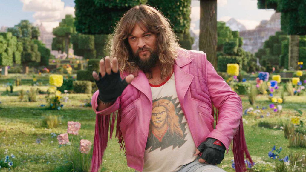 jason momoa a minecraft movie