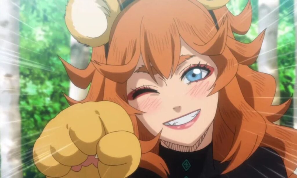 Mereoleona fanservice in Black Clover