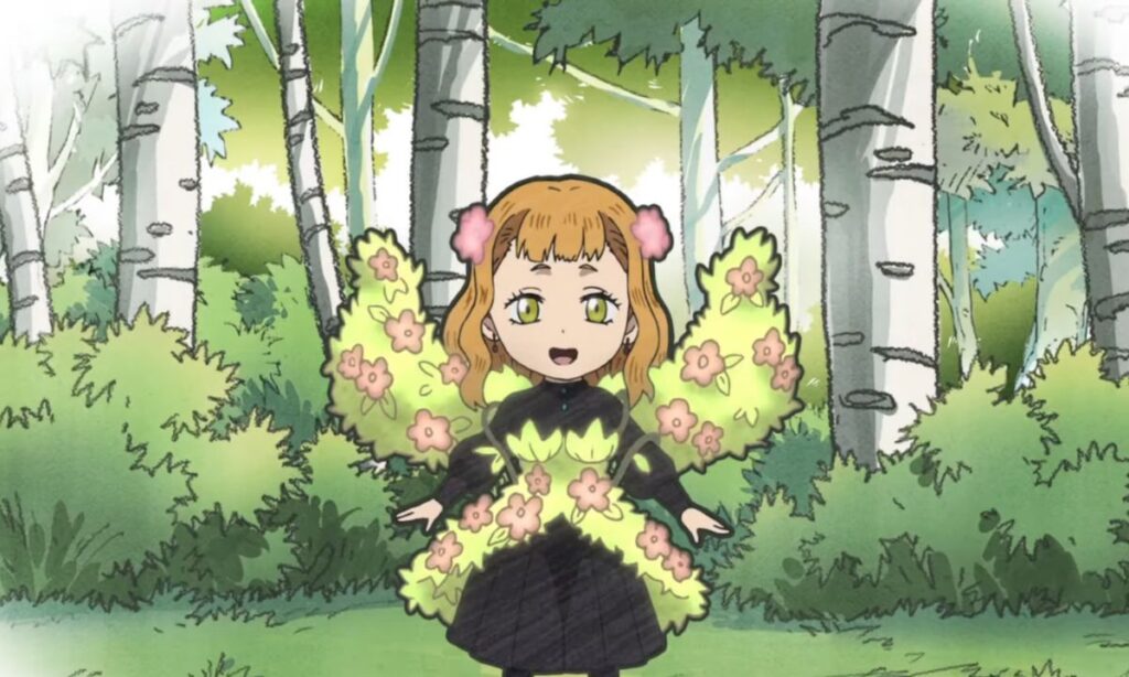 Mimosa's Plant Recovery Magic: Princess-Healing Flower Robe in Petit Clover