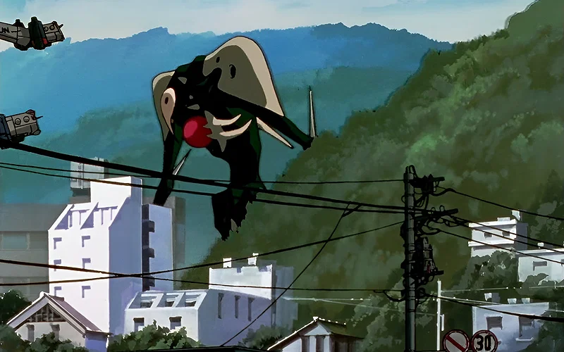 10 Best Original Anime That Are Not Based on Manga, Ranked 23 Shinji Ikari sees an angel for the first time in Neon Genesis Evangelion