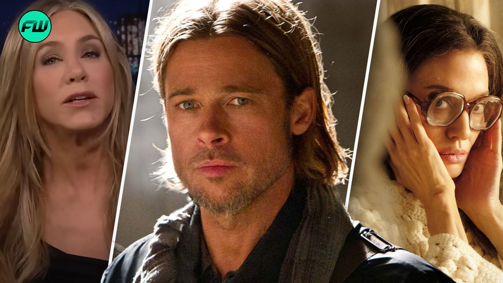 Brad Pitt, Angelina Jolie, Jennifer Aniston