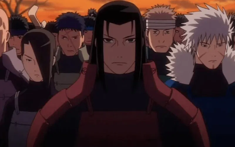 The Senju clan with Hashirama in charge in Naruto: Shippuden.