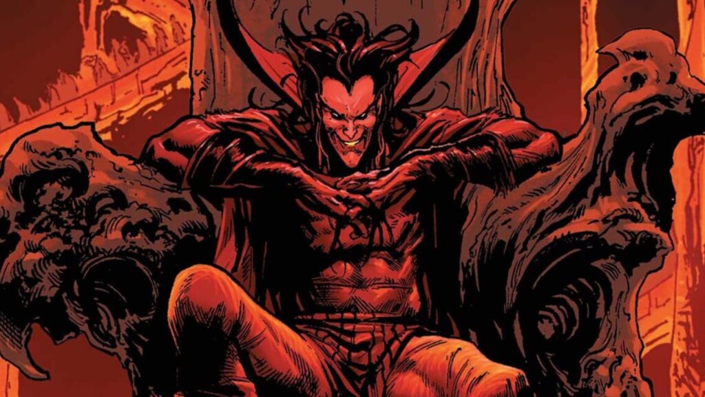 5 MCU Roles I Want Shah Rukh Khan to Play if the Reports Are Really True 1 Mephisto sitting on his throne