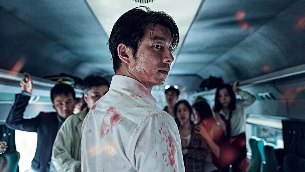 $95M Gong Yoo Gorefest That Brought Korean Movies to America Is Now Streaming on Netflix 3 Gong Yoo standing in the middle of the train in Train to Busan