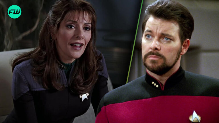 Marina Sirtis: Jonathan Frakes and I “Kept it going” Even Though Star Trek: TNG Warned Us to Drop the Riker-Troi Romance Arc