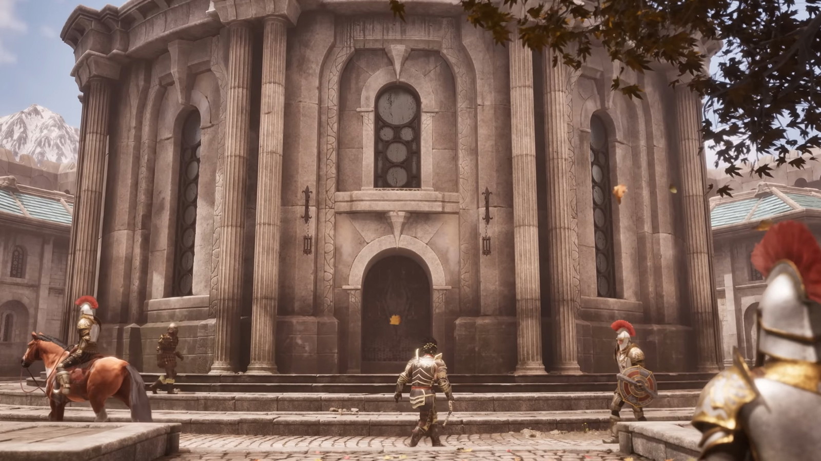 An image showing gameplay of The Elder Scrolls Oblivion Remaster.