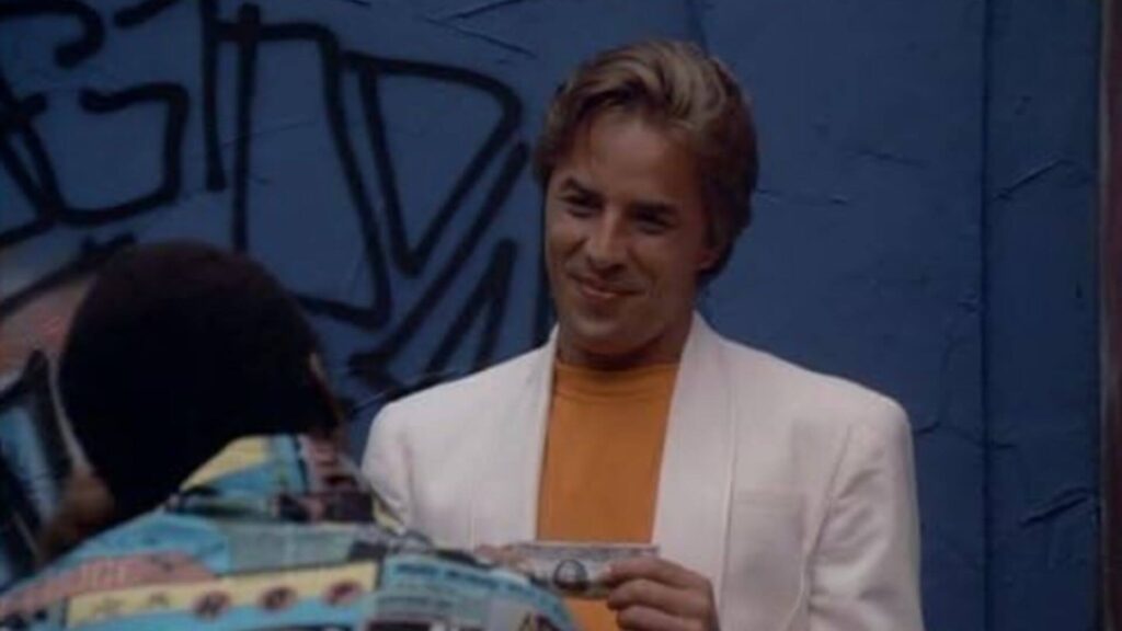 Don Johnson played the role of a stylish cop in 'Miami Vice'