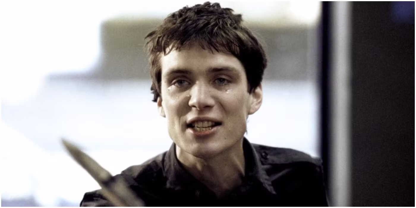 Cillian Murphy as Darren in a still from Disco Pigs 
