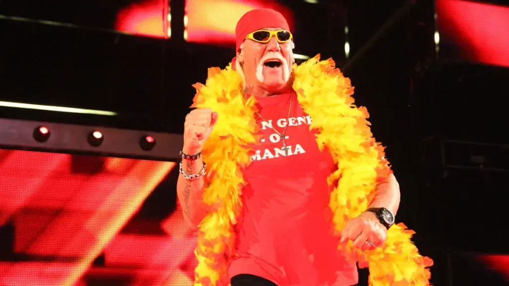 Hulk Hogan at an WWE event.