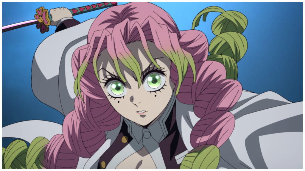 Mitsuri Kanroji from Demon Slayer. 