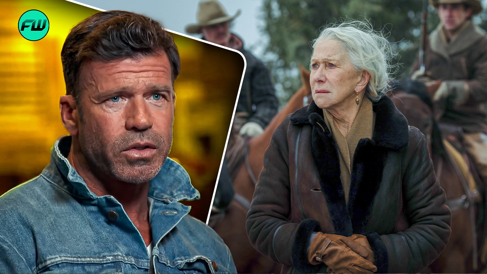 "not happening": helen mirren on working with taylor sheridan after '1923'