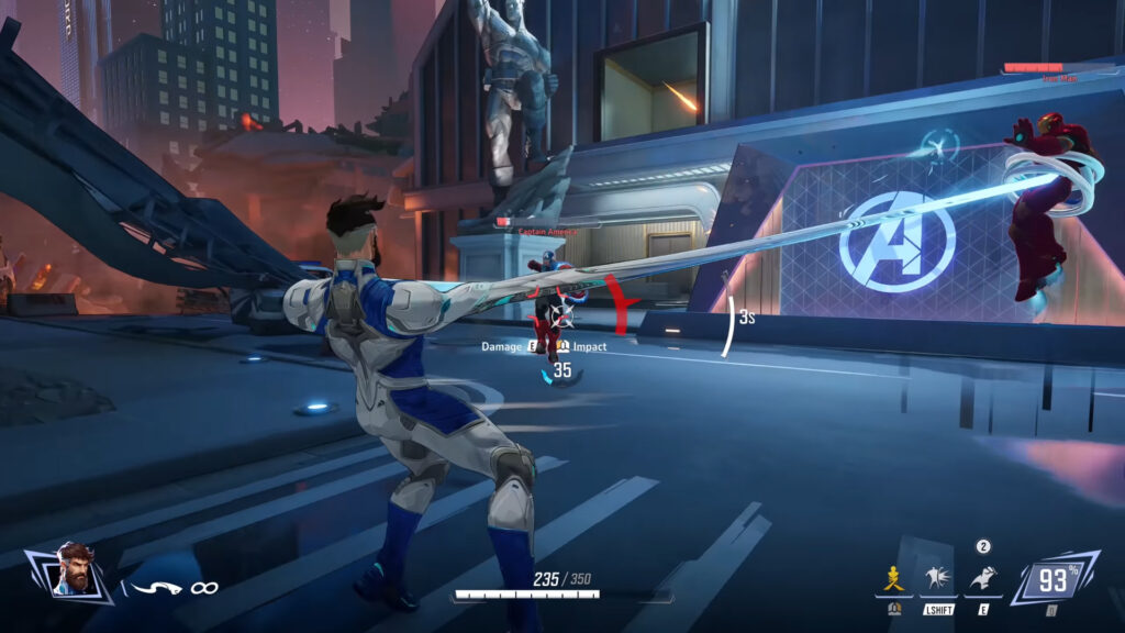 Mister Fantastic gameplay in Marvel Rivals