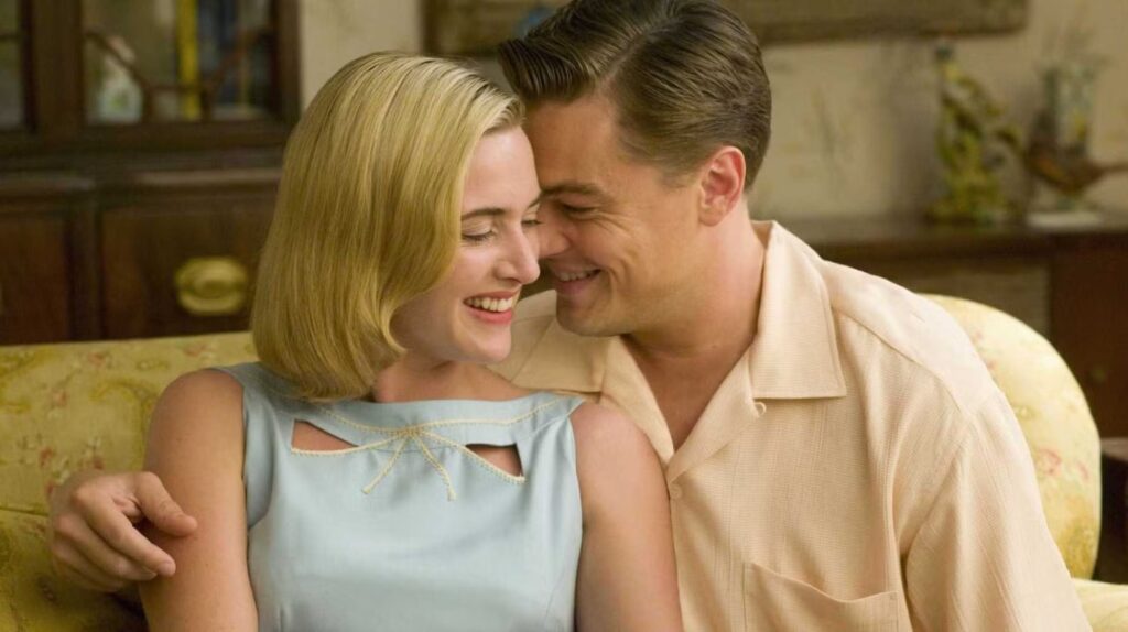 Kate Winslet and Leonardo DiCaprio in Revolutionary Road 