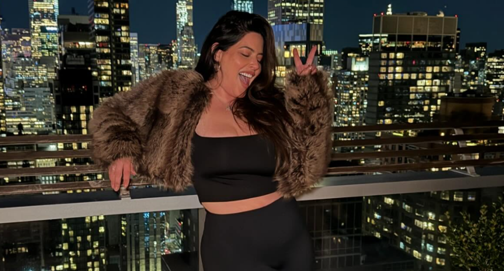 plus-size model Denise Bidot via her instagram