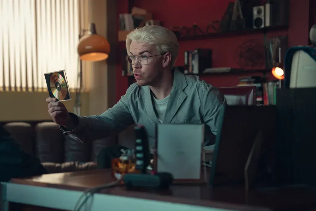 Will Poulter as Colin Ritman in Black Mirror Season 7