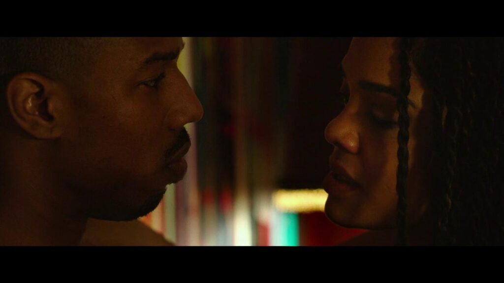 Hedda: Who Is Tessa Thompson? Age, Career, Character Details & More 5 Michael B. Jordan and Tessa Thompson in a still from Creed