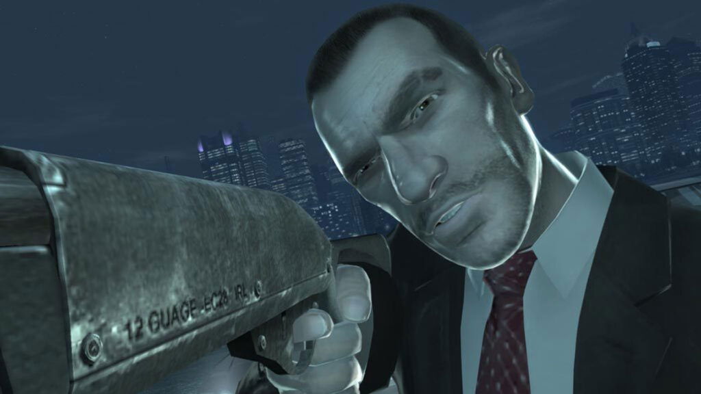 Niko Bellic in GTA IV.