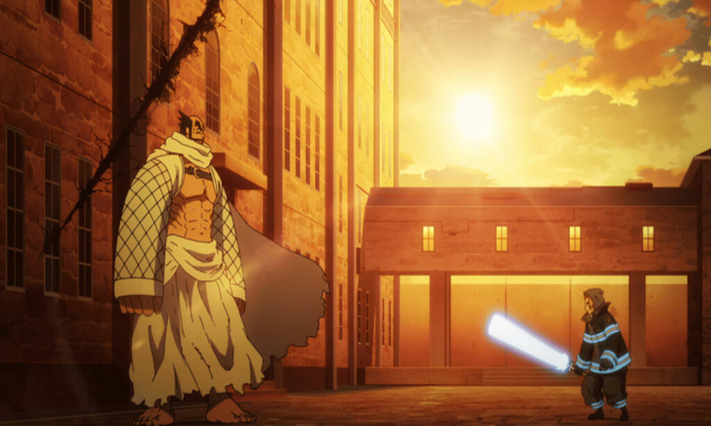 'Fire Force' Season 3 Is Not Able to Deliver the Same Way for Its Biggest Strength 2 arthur vs the dragon round 1