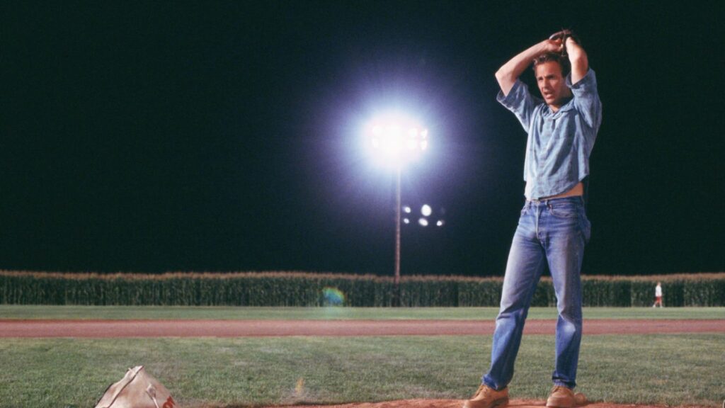 Kevin Costner as Ray Kinsella in 'Field of Dreams'